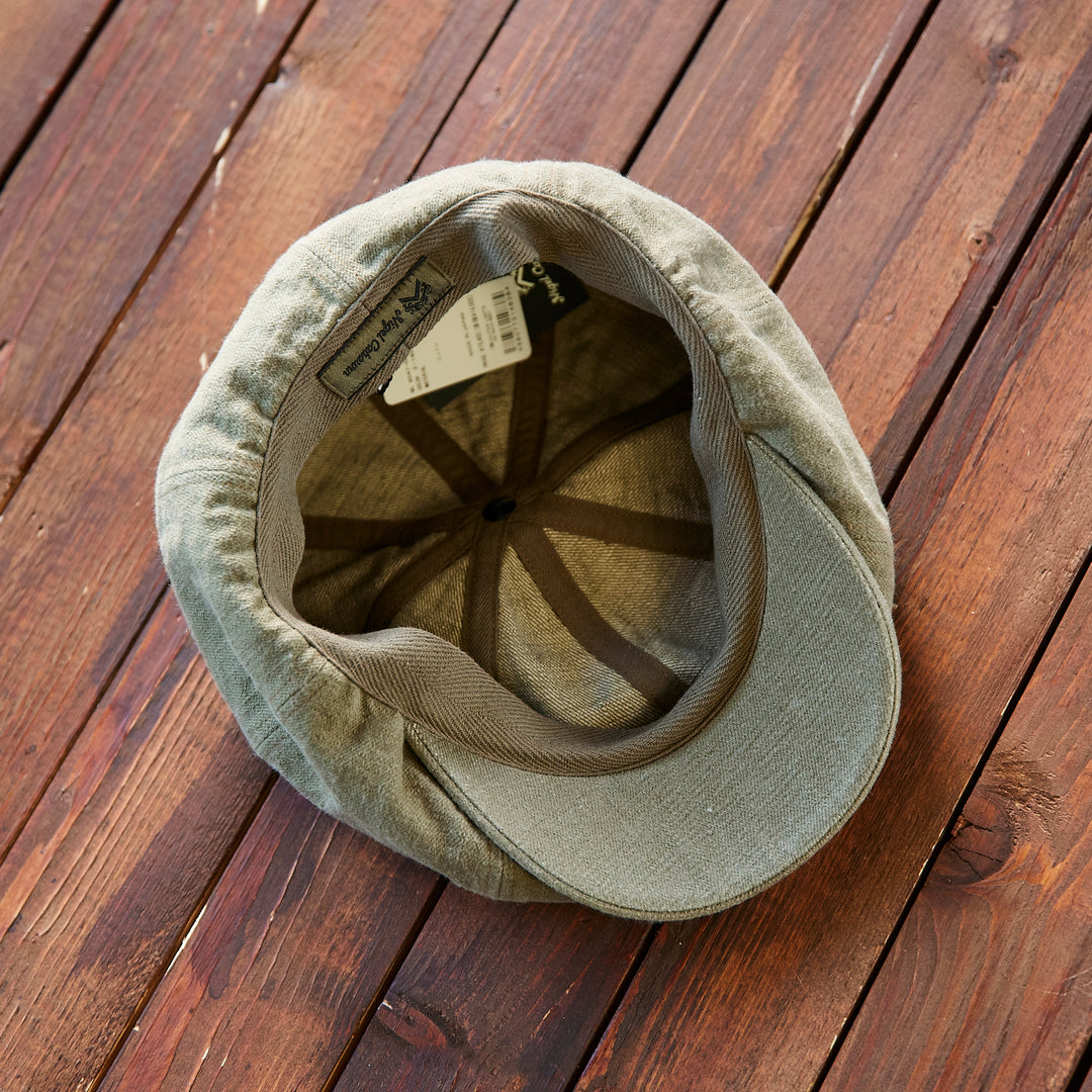 Nigel Cabourn - Flatcap Green Denim