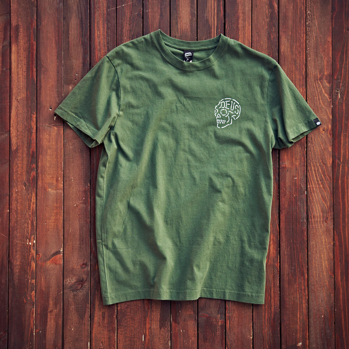 DEUS EX MACHINA - T-Shirt - Venice Skull - Green
