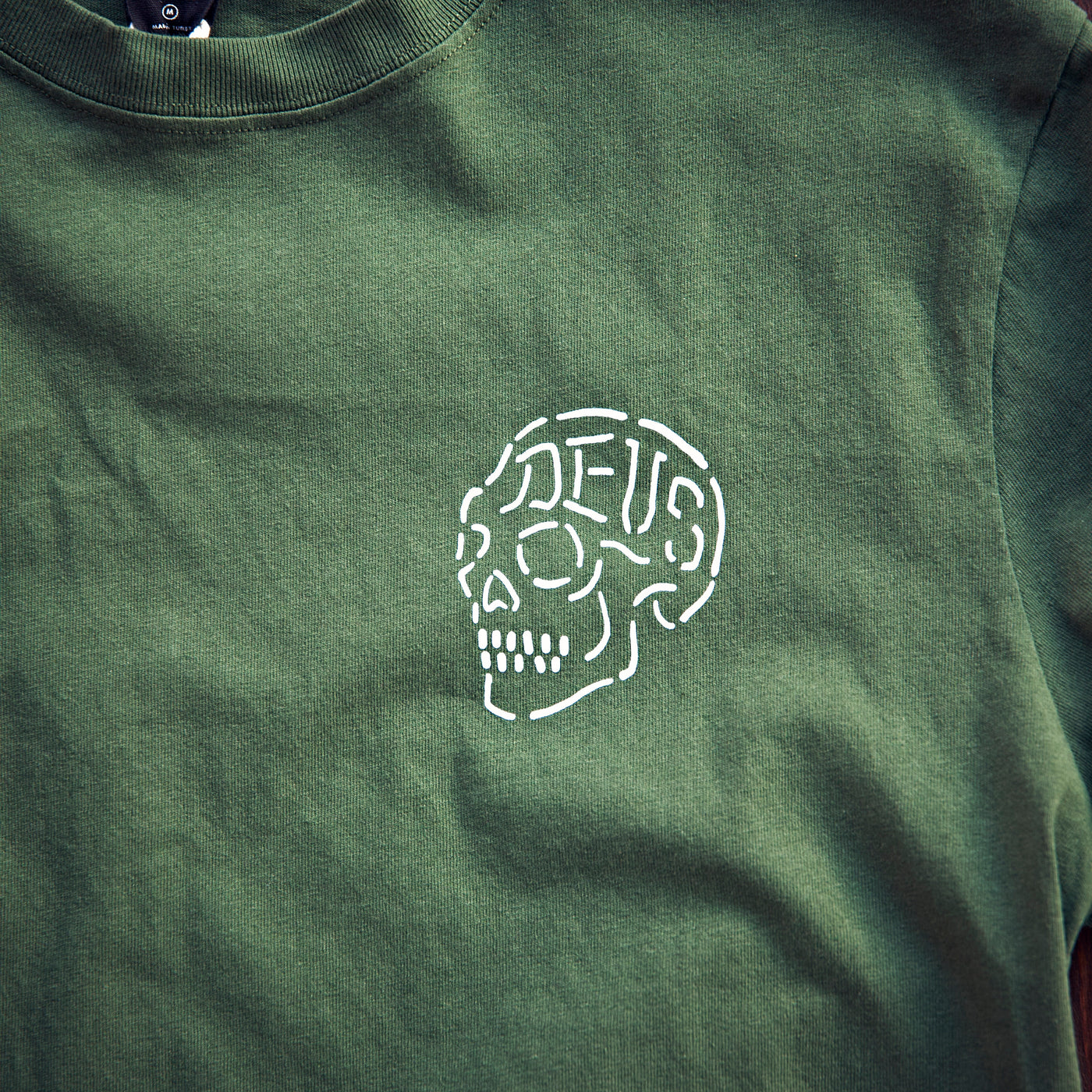 DEUS EX MACHINA - T-Shirt - Venice Skull - Green