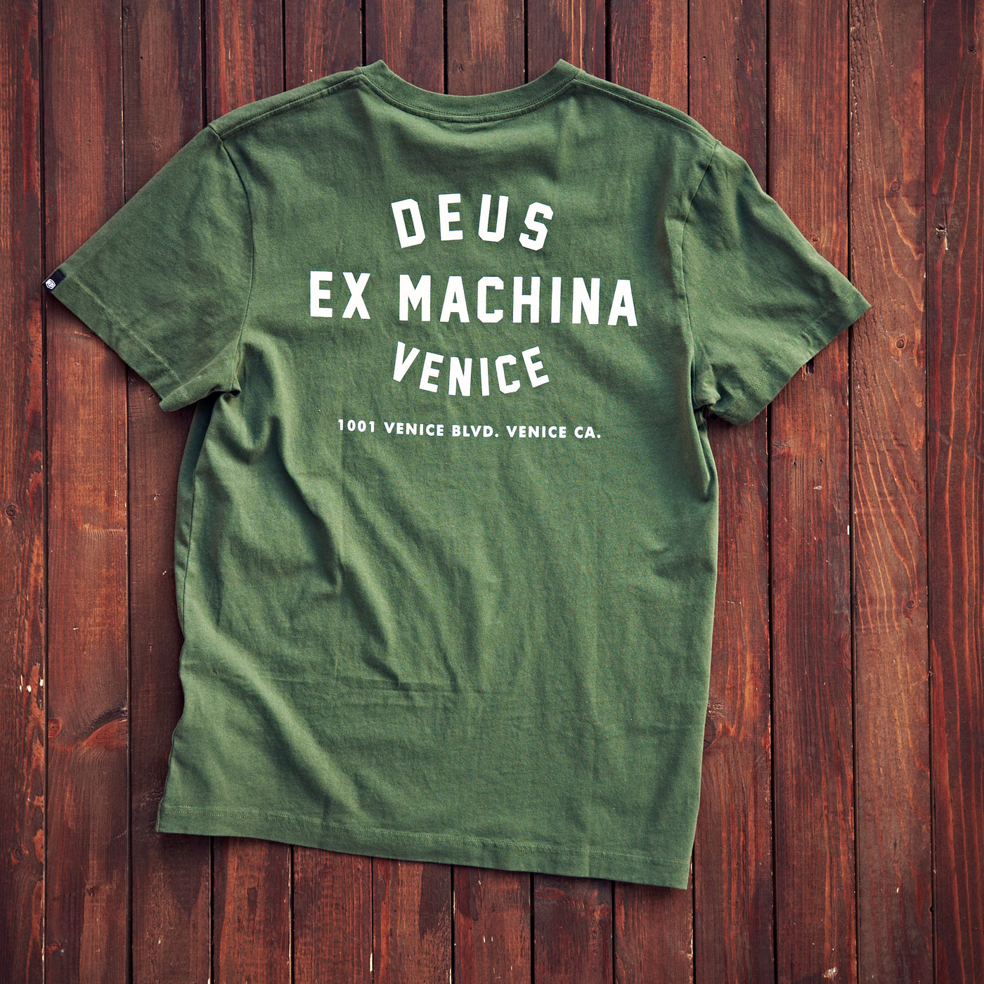 DEUS EX MACHINA - T-Shirt - Venice Skull - Green