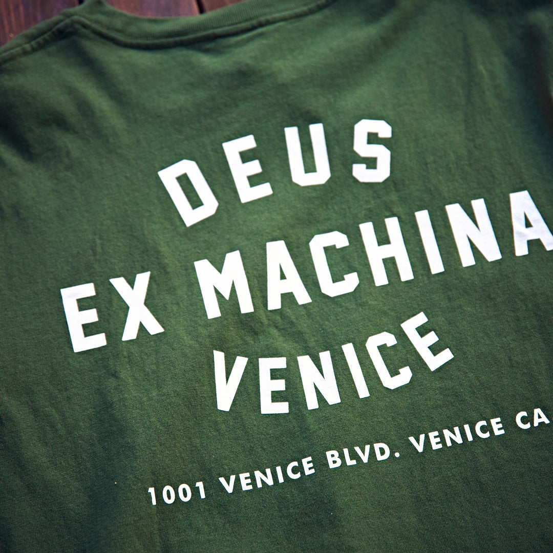 DEUS EX MACHINA - T-Shirt - Venice Skull - Green