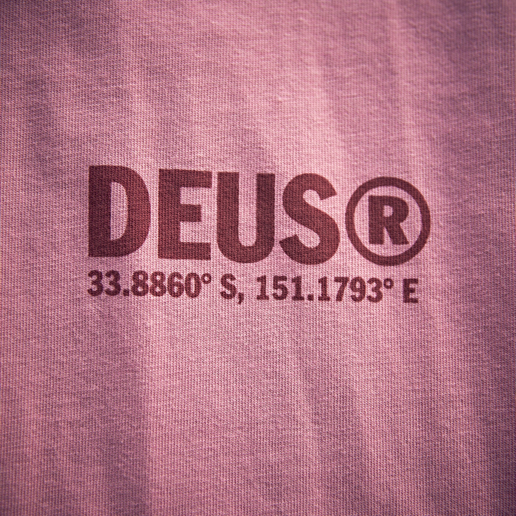 Deus Ex Machina - Hurricane Tee - Dusty Pink