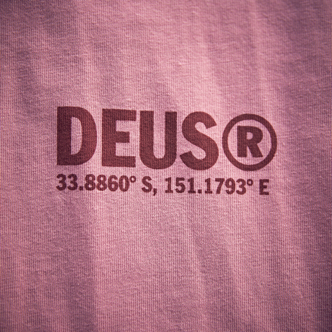 Deus Ex Machina - Hurricane Tee - Dusty Pink