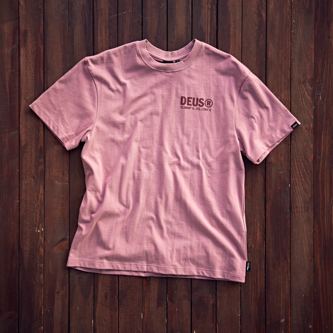 Deus Ex Machina - Hurricane Tee - Dusty Pink