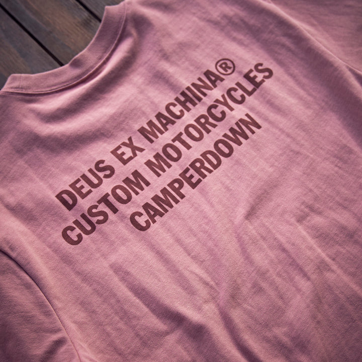 Deus Ex Machina - Hurricane Tee - Dusty Pink