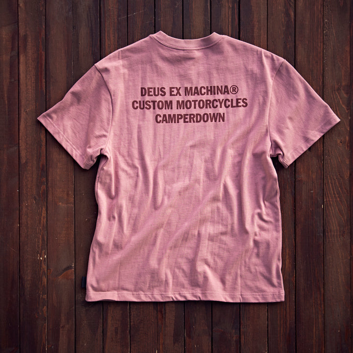 Deus Ex Machina - Hurricane Tee - Dusty Pink