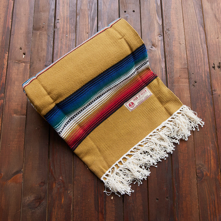 Iron & Resin - Del Sol Blanket - Gul/Yellow