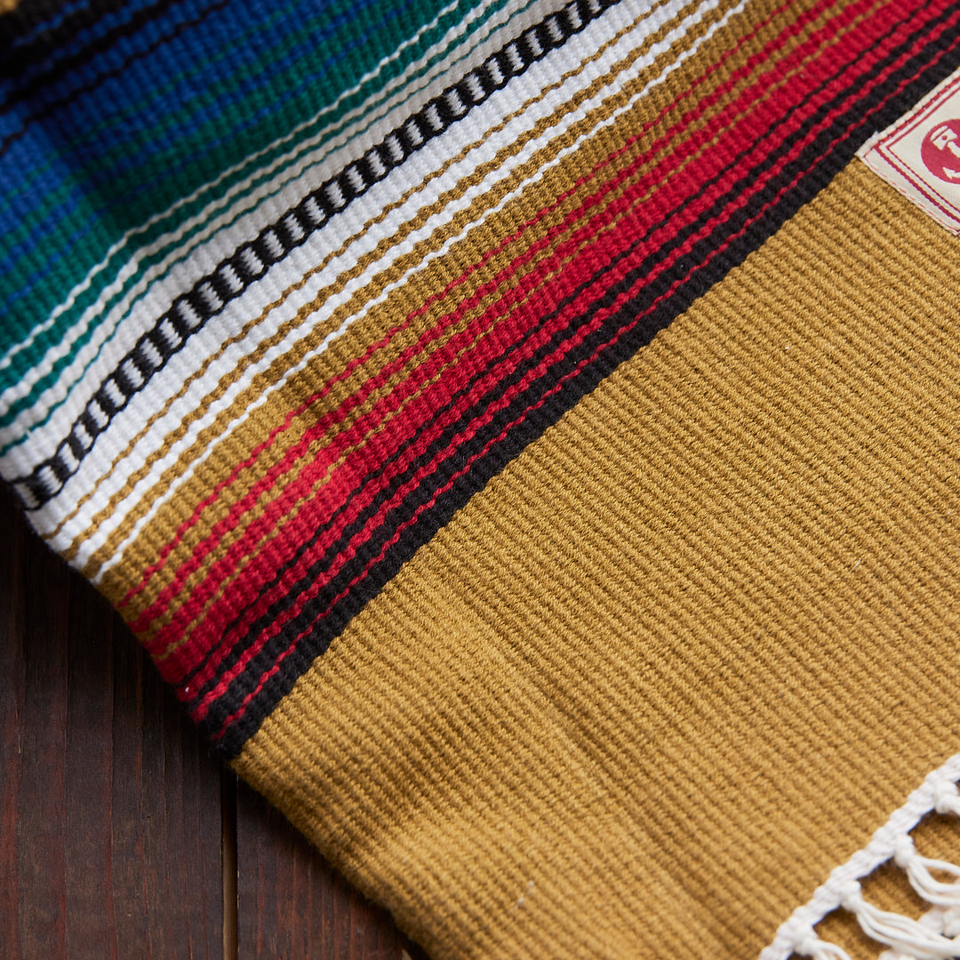 Iron & Resin - Del Sol Blanket - Gul/Yellow