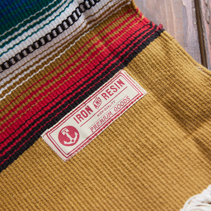 Iron & Resin - Del Sol Blanket - Gul/Yellow