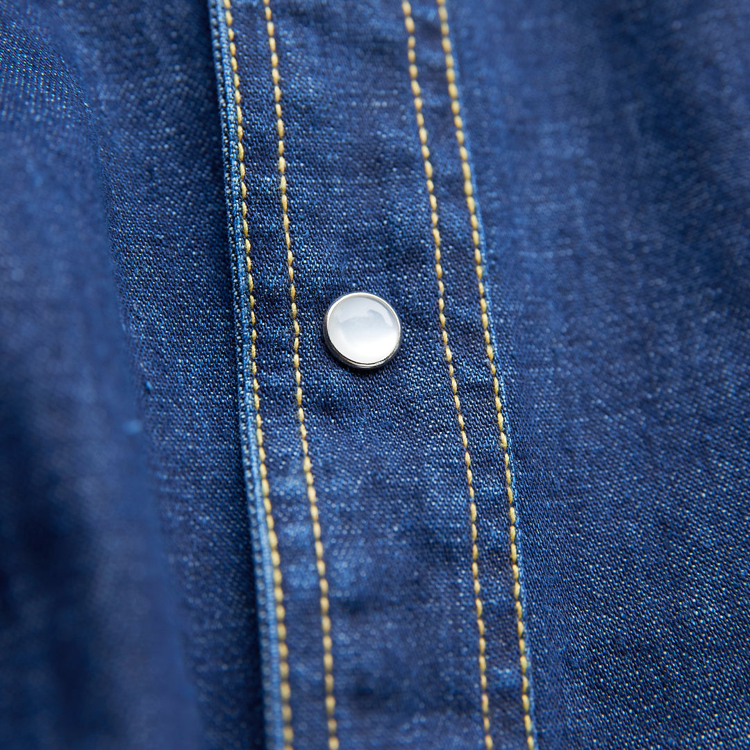 Iron & Resin - Saddleback Shirt - Blue Denim