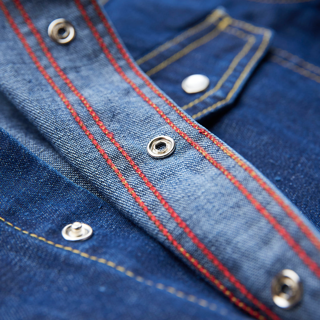 Iron & Resin - Saddleback Shirt - Blue Denim