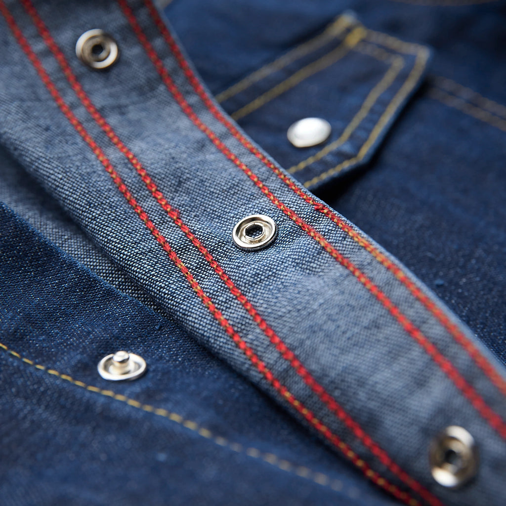 Iron & Resin - Saddleback Shirt - Blue Denim