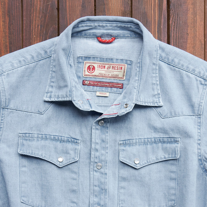 Iron & Resin - Ojai Shirt - Stonewashed Hemp
