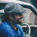 Stetson - Hatteras Herringbone Wool - Blue