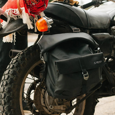 Iron & Resin - Moto Pannier Bag - 30L - Black