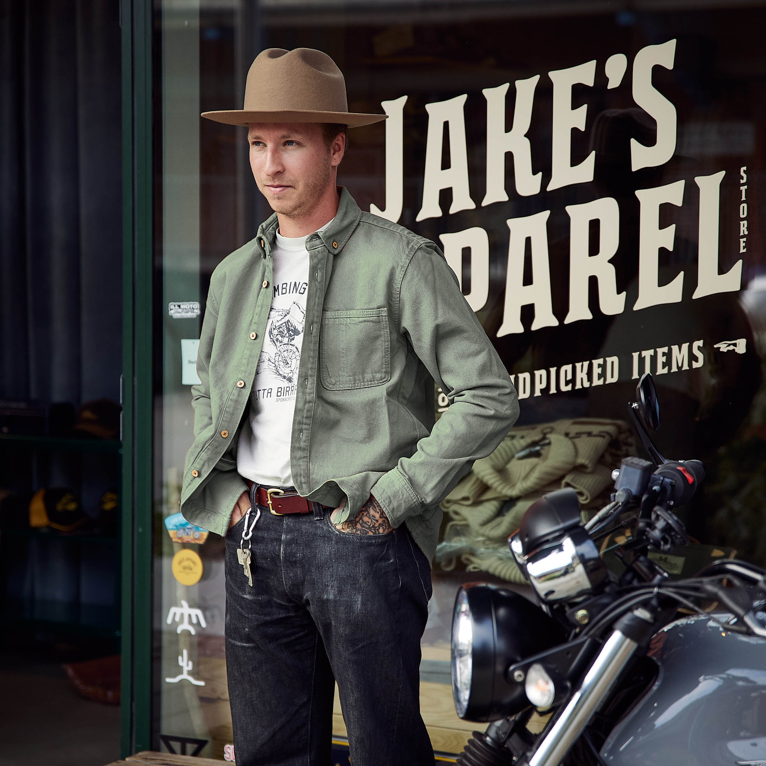 Lakor - Spork Overshirt - Grøn