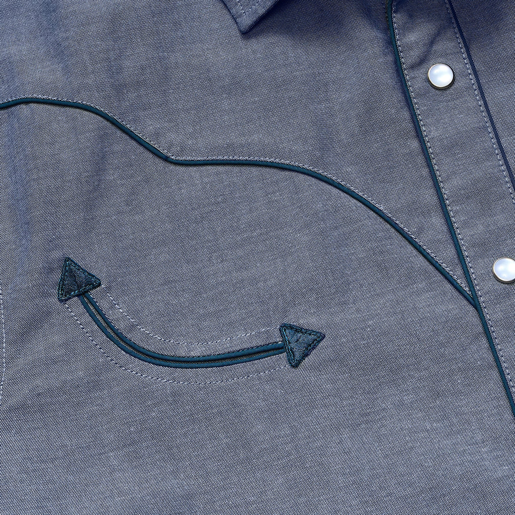 Howler Brothers - Broncbuster Snapshirt - Indigo