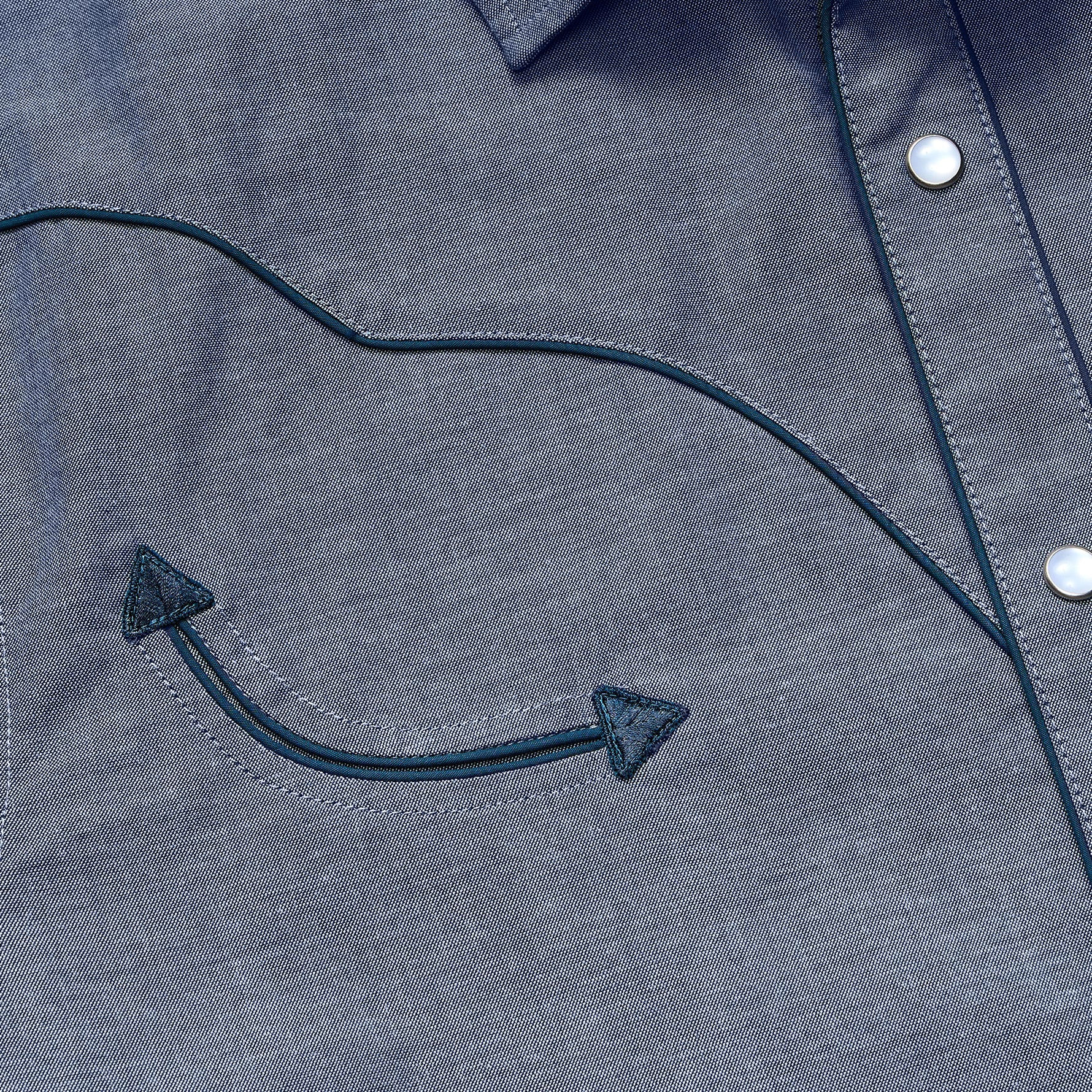 Howler Brothers - Broncbuster Snapshirt - Indigo