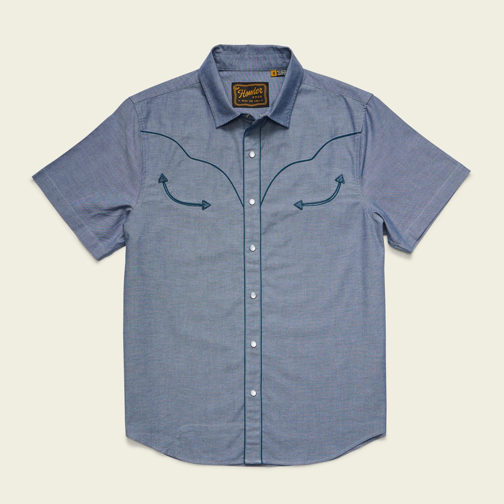 Howler Brothers - Broncbuster Snapshirt - Indigo