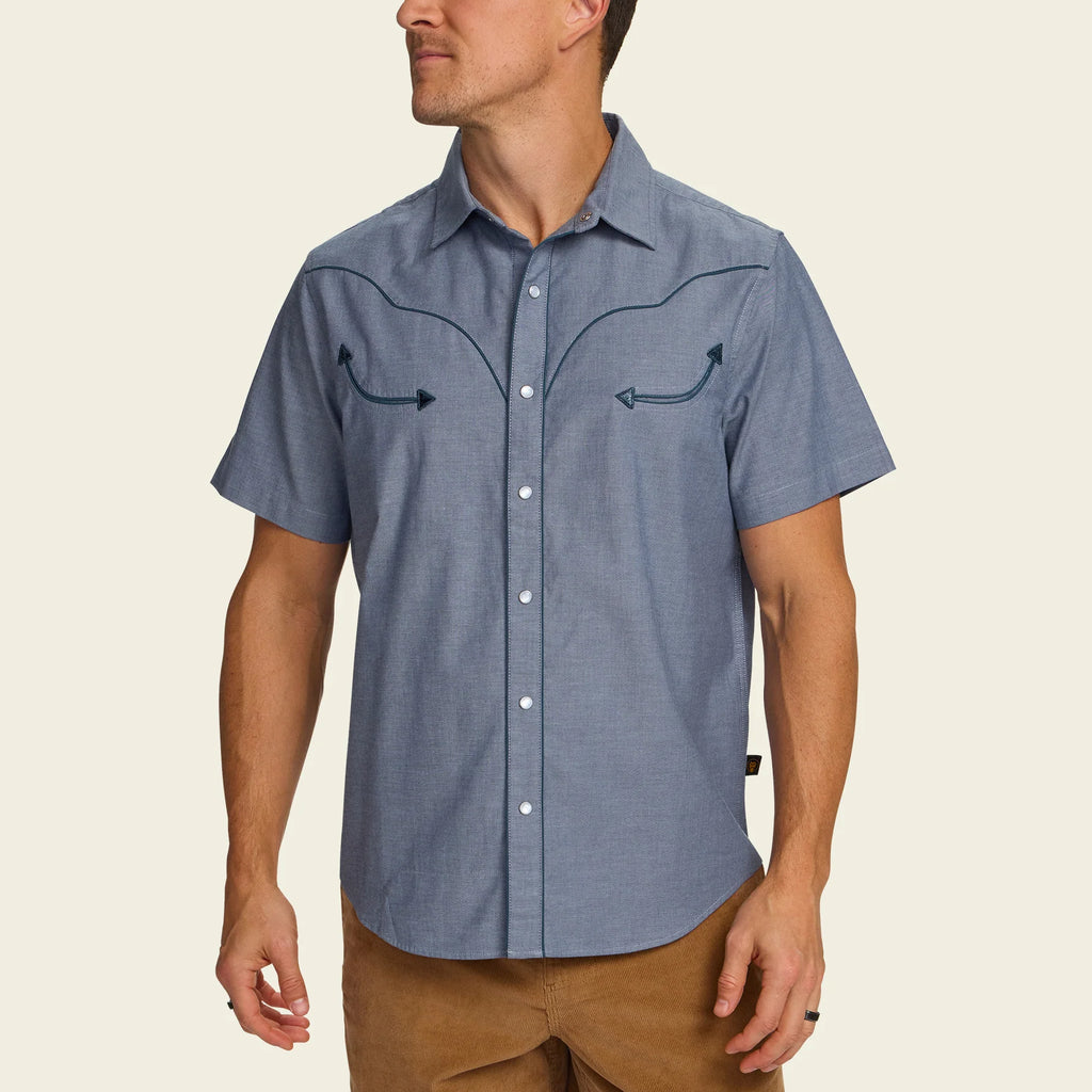Howler Brothers - Broncbuster Snapshirt - Indigo
