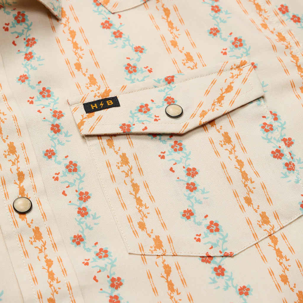 Howler Brothers - H Bar B Snapshirt - Riverbed Oxford