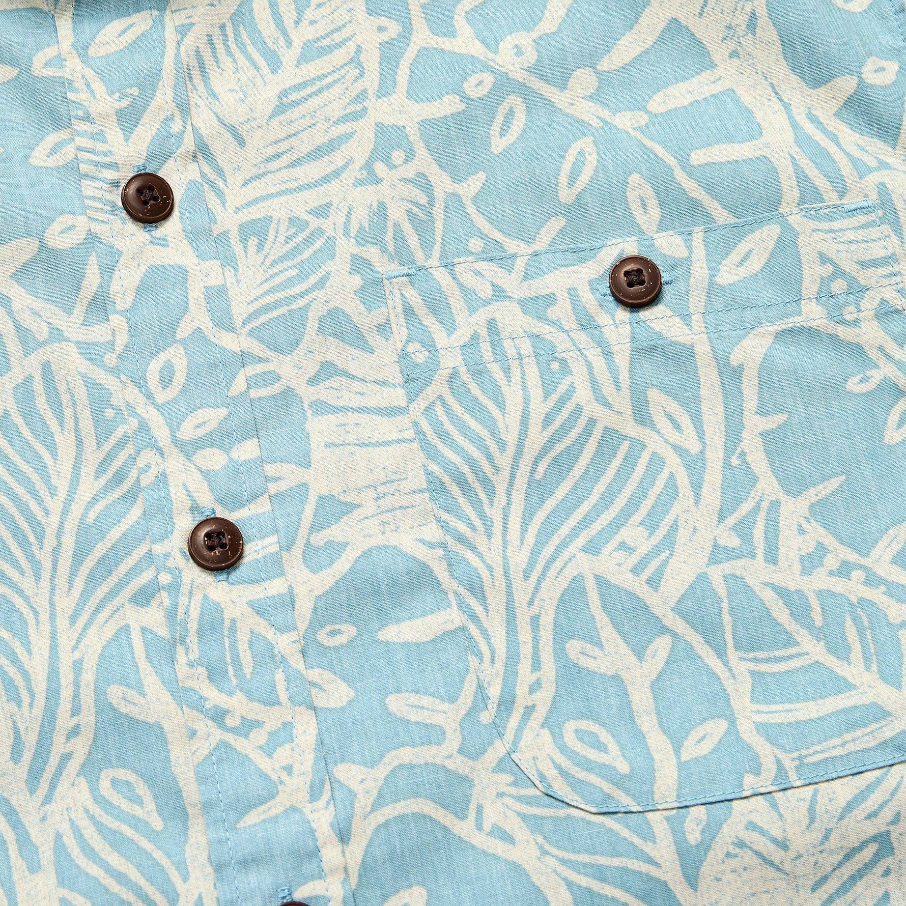 Howler Brothers - Mansfield Shirt - Leafy