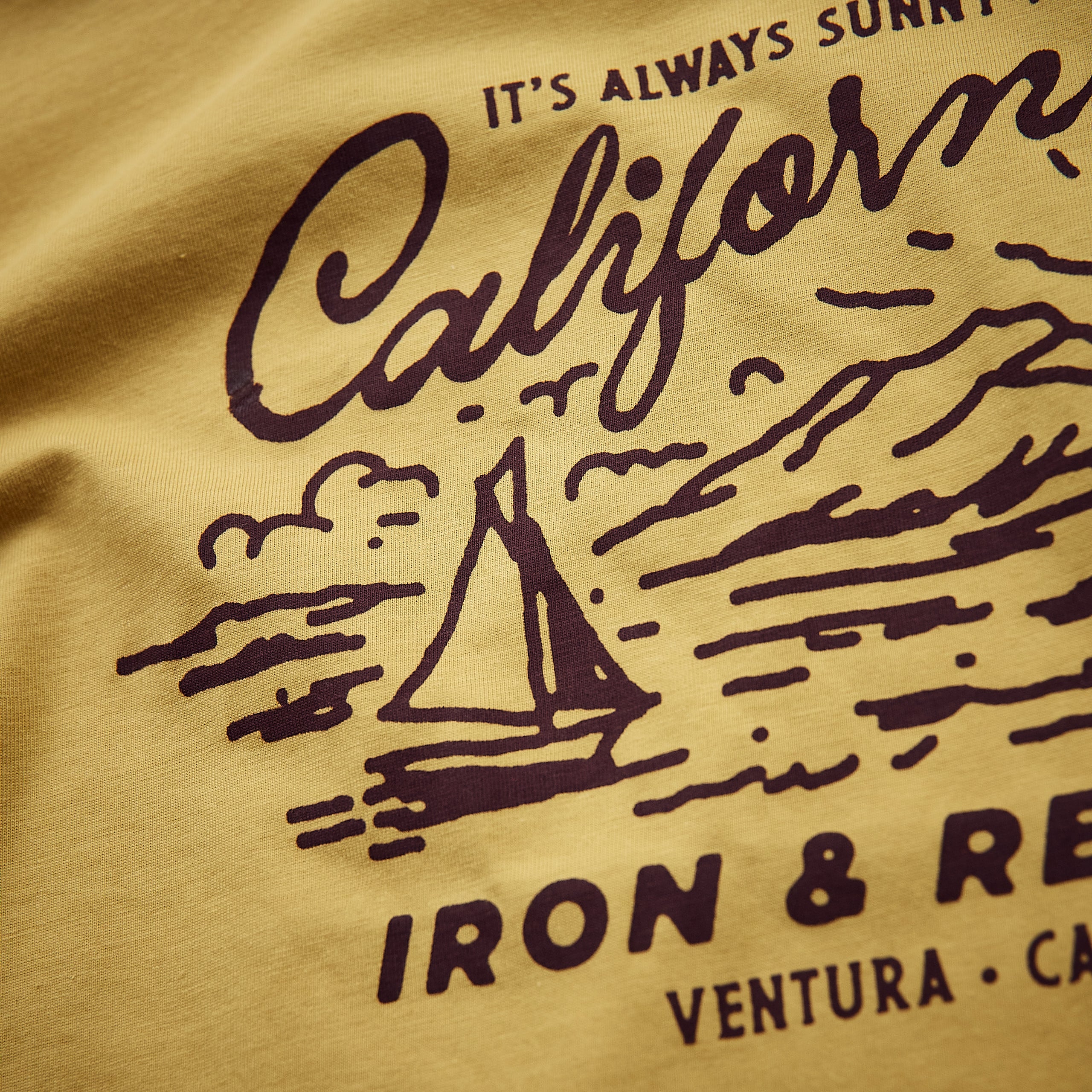 Iron & Resin - always SUNNY YELLOW