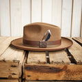 JJ Hats - Fedora Furfelt - Brown
