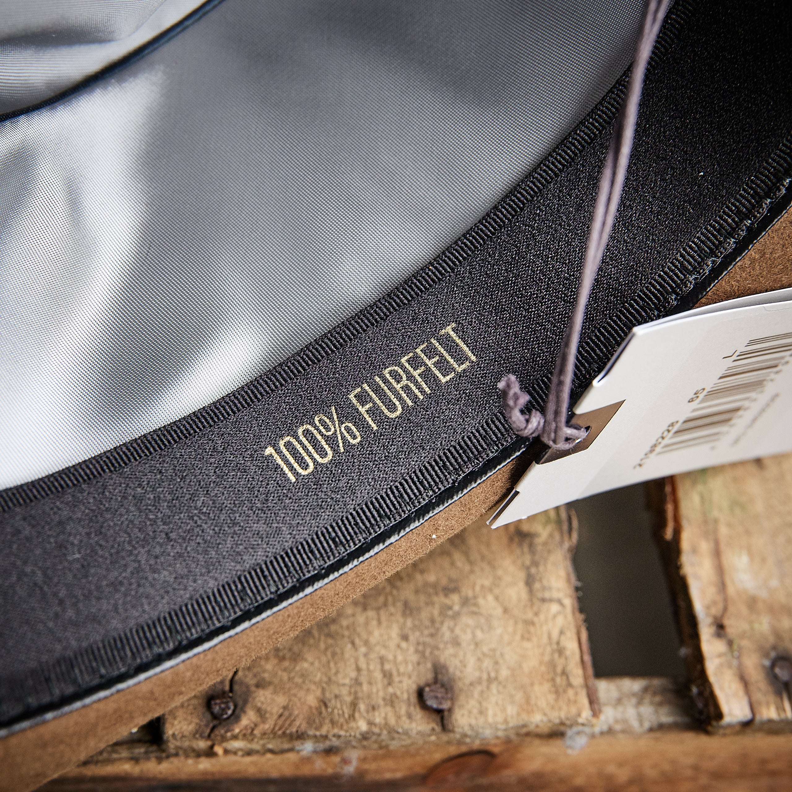 JJ Hats - Fedora Furfelt - Brown