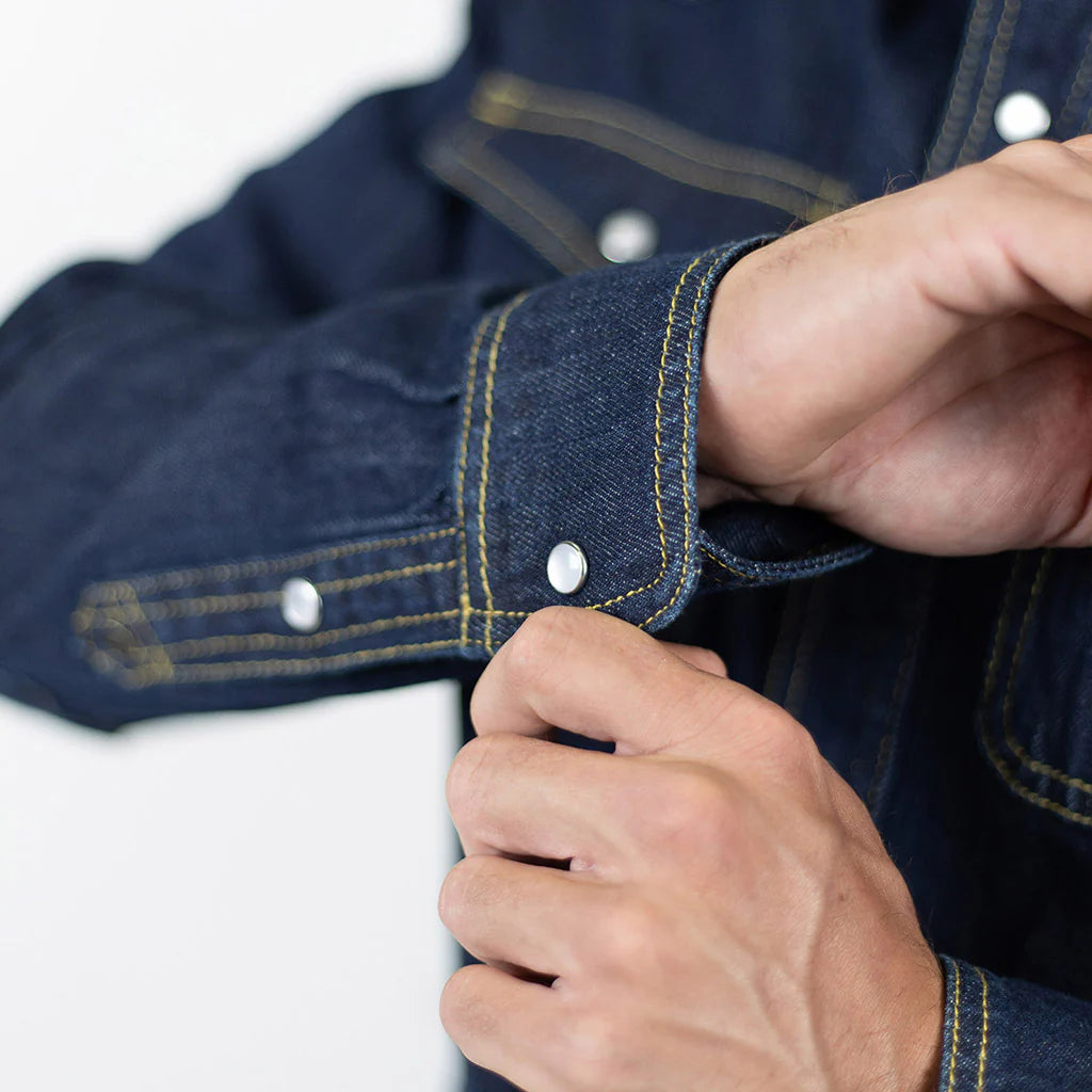 Iron & Resin - Saddleback Shirt - Blue Denim