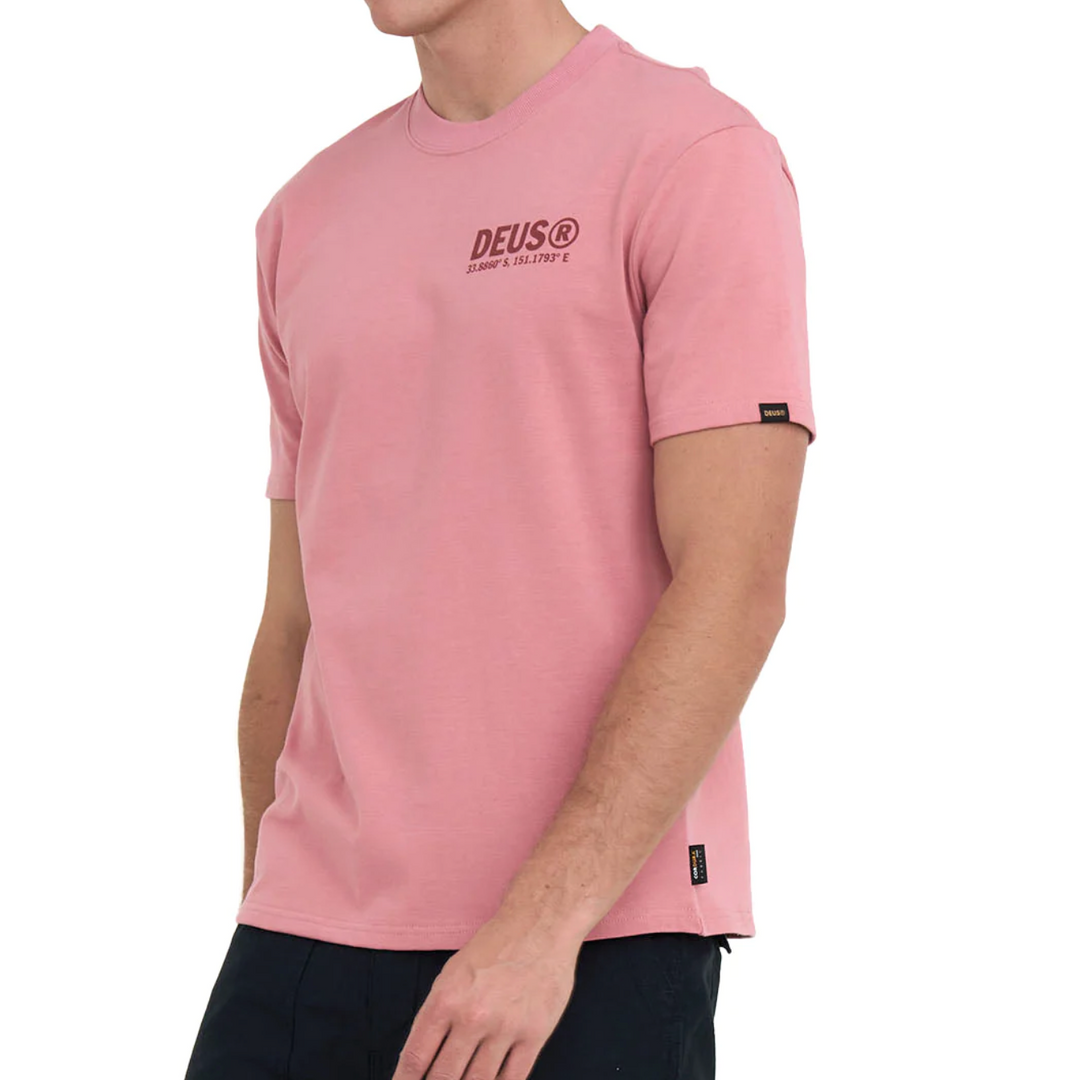 Deus Ex Machina - Hurricane Tee - Dusty Pink