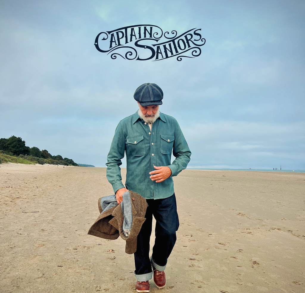 Captain Santors - Vintage Denim Shirt V1 - Teal