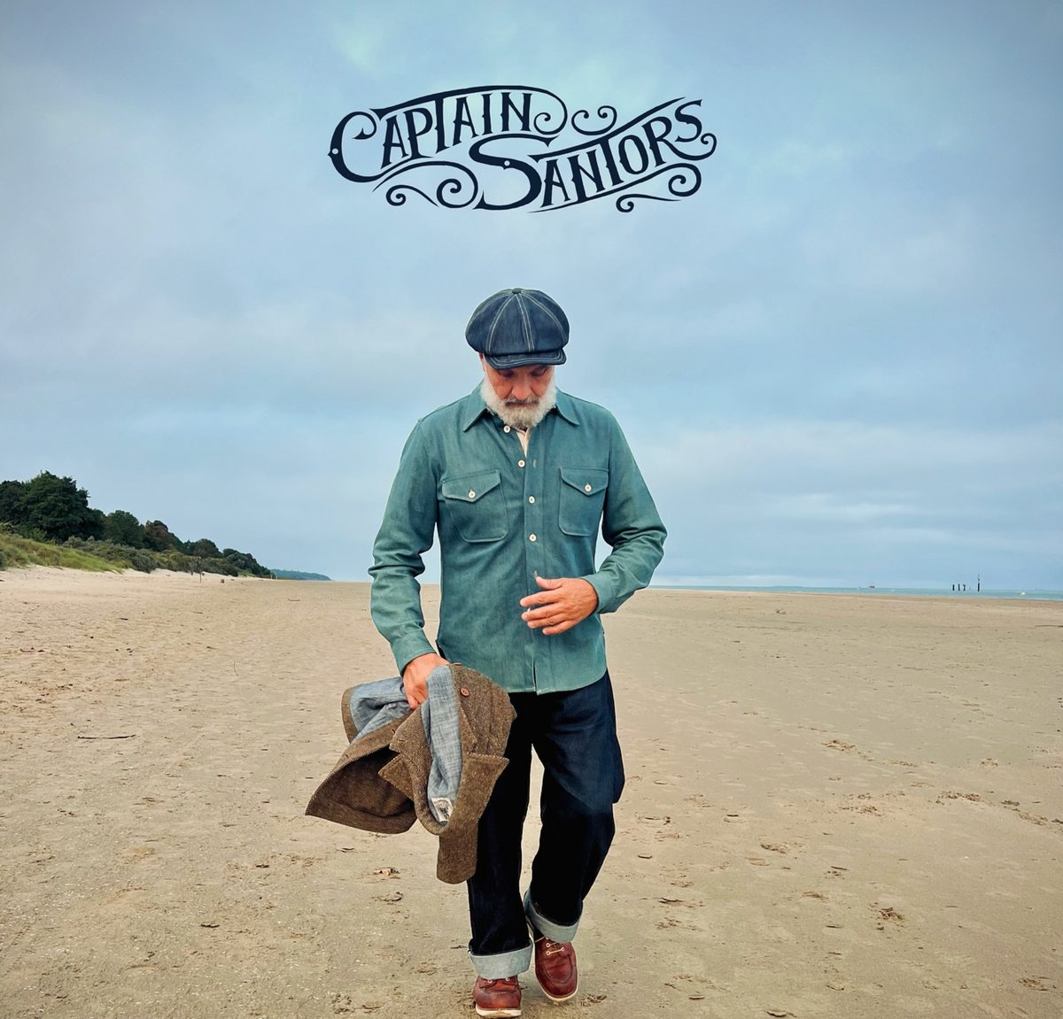 Captain Santors - Vintage Denim Shirt V1 - Teal