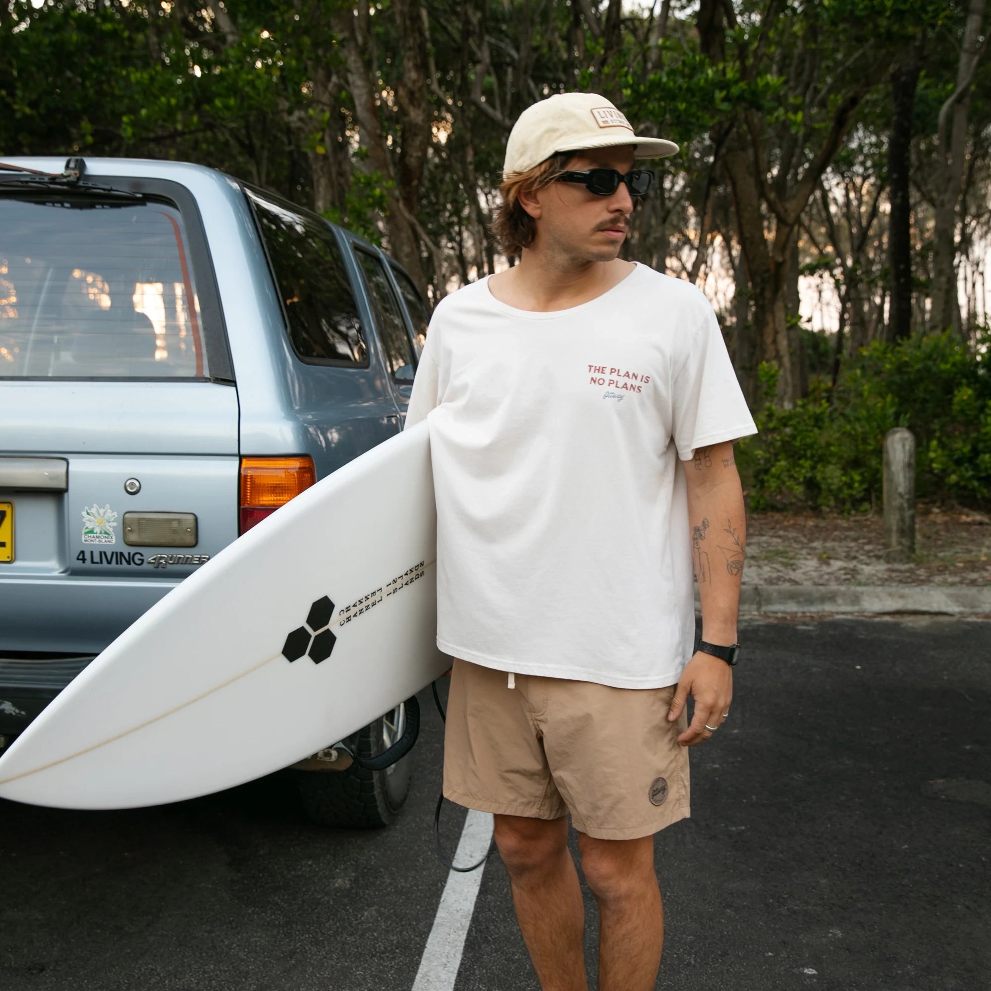 Ottway - The Plan is No Plans T-Shirt - Off-White