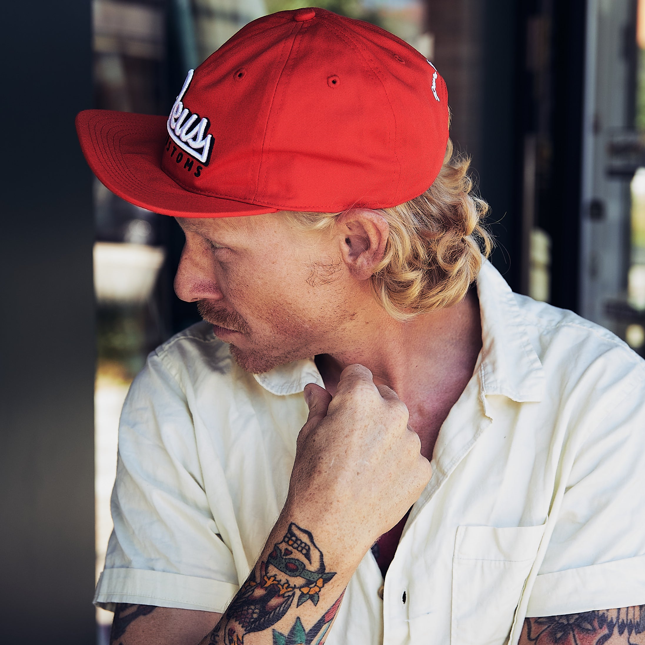 Deus Ex Machina - Dad Cap - RED
