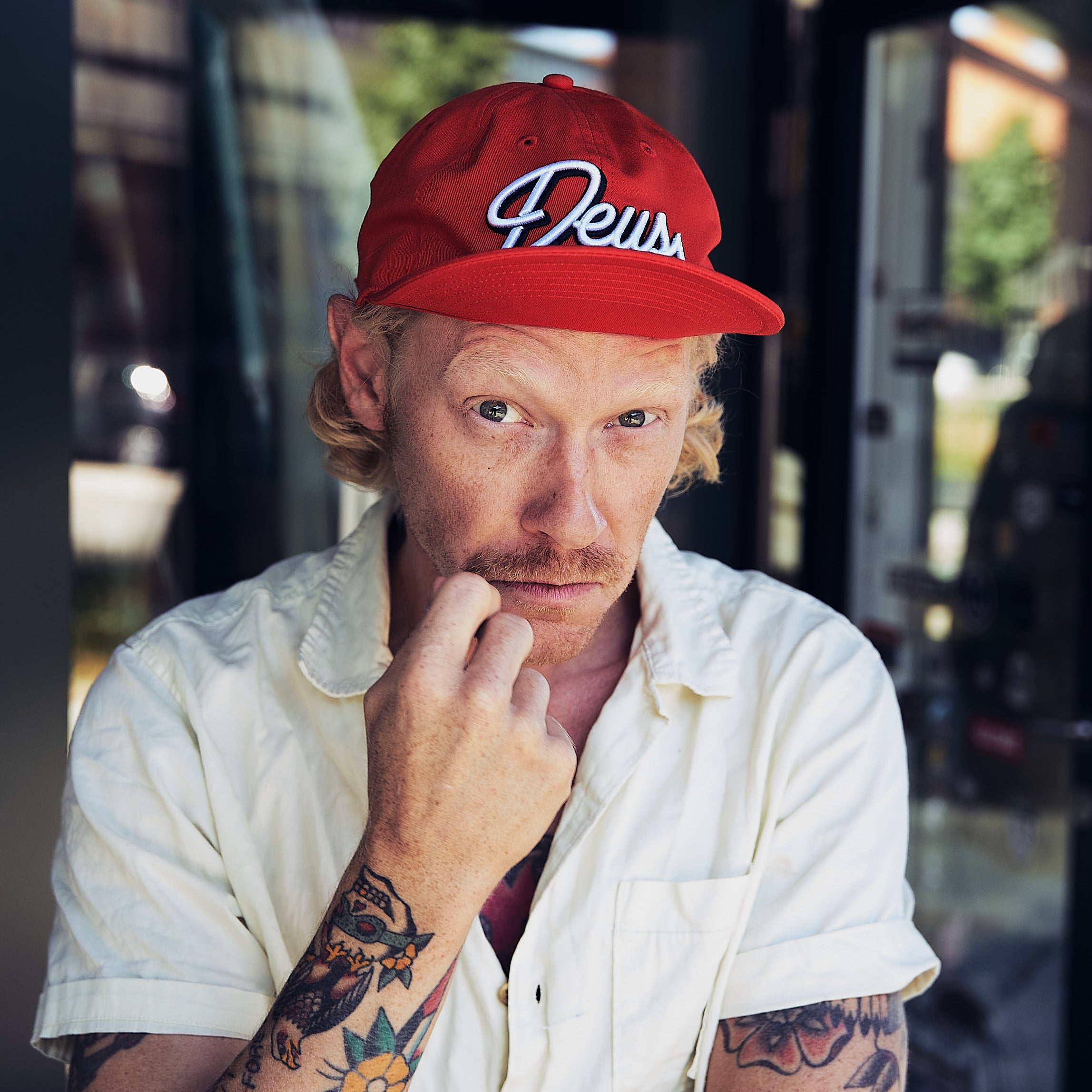 Deus Ex Machina - Dad Cap - RED