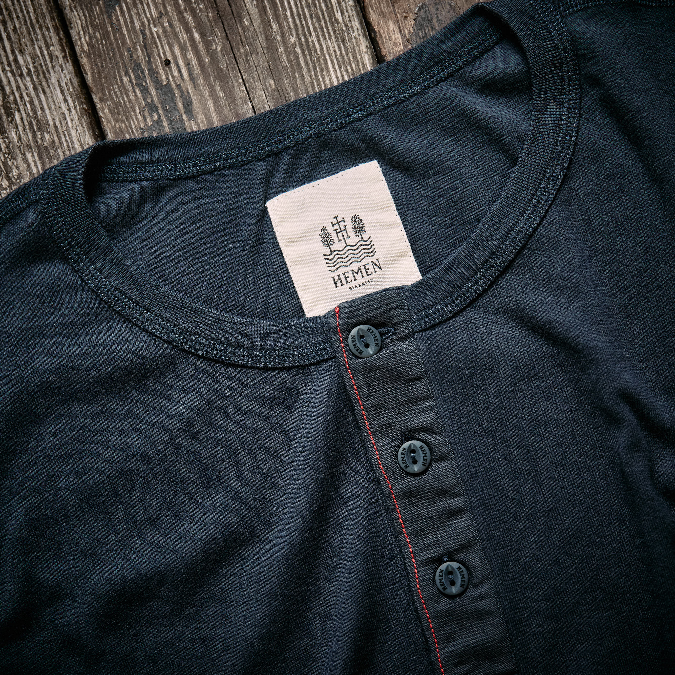 Hemen Biarritz - Henley Luzien SS - Navy