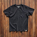 Iron and resin - logan pocket tee - black