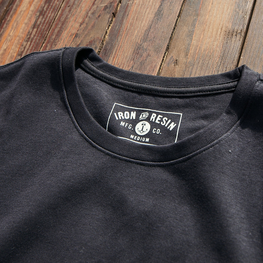 Iron and Resin - Logan Pocket Tee - Black