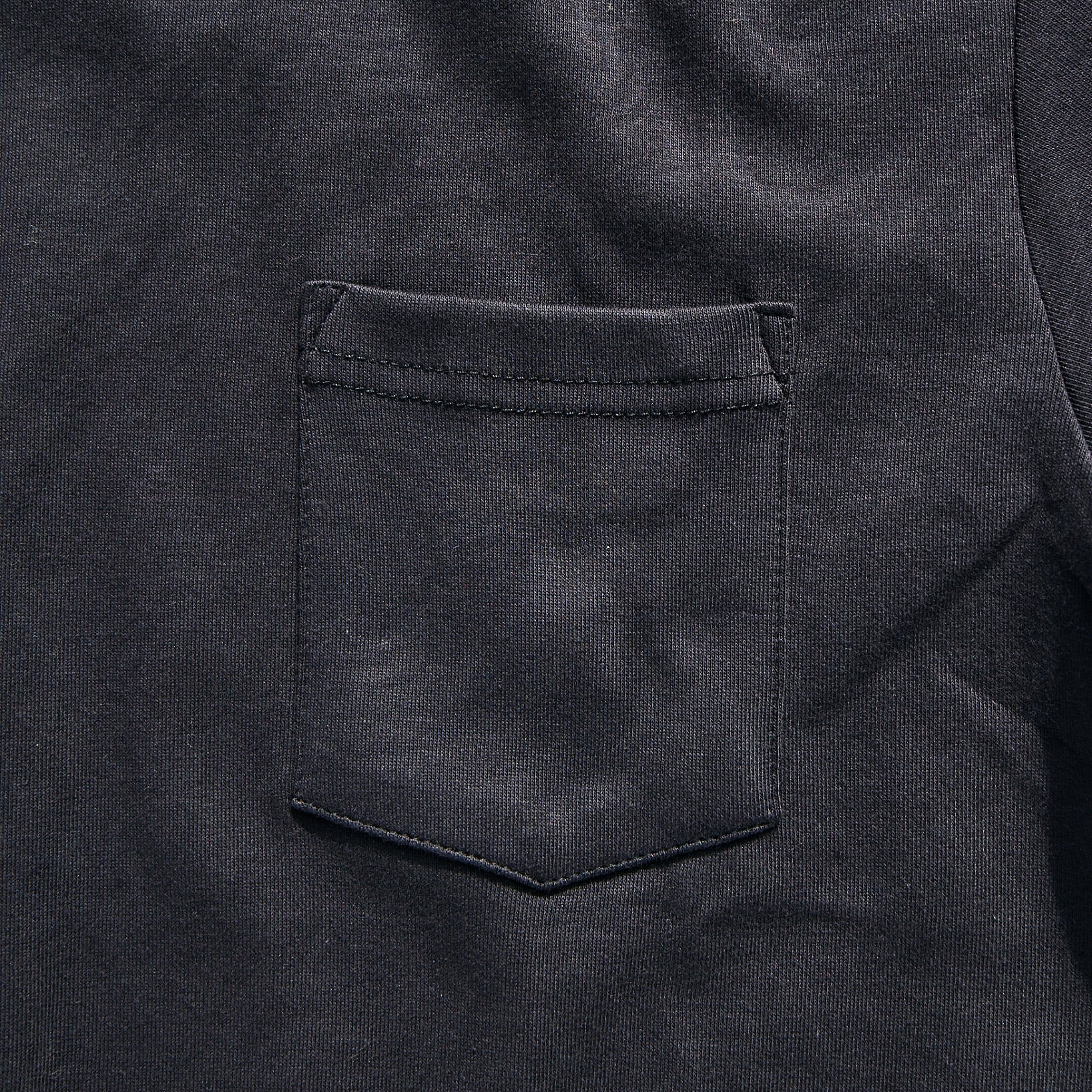 Iron and resin - logan pocket tee - black