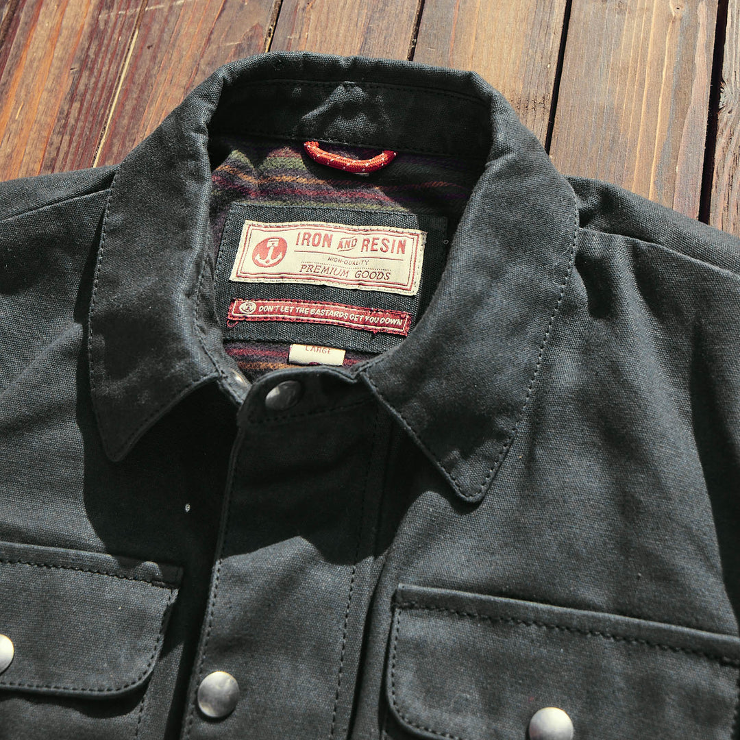 Iron and Resin - Cruiser Jacket - Olive (Black)