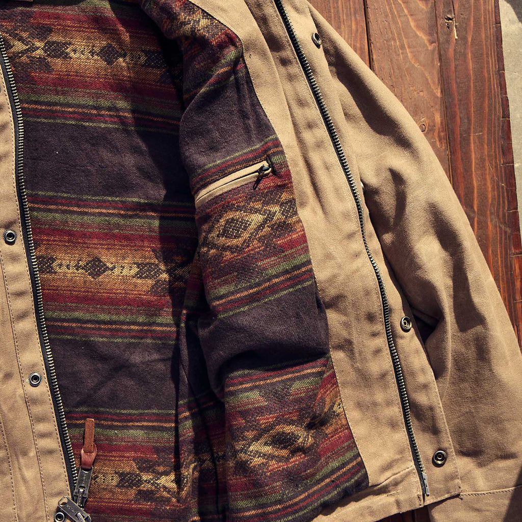 Iron and resin - cruiser jacket - field tan