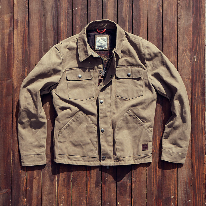 Iron and resin - cruiser jacket - field tan