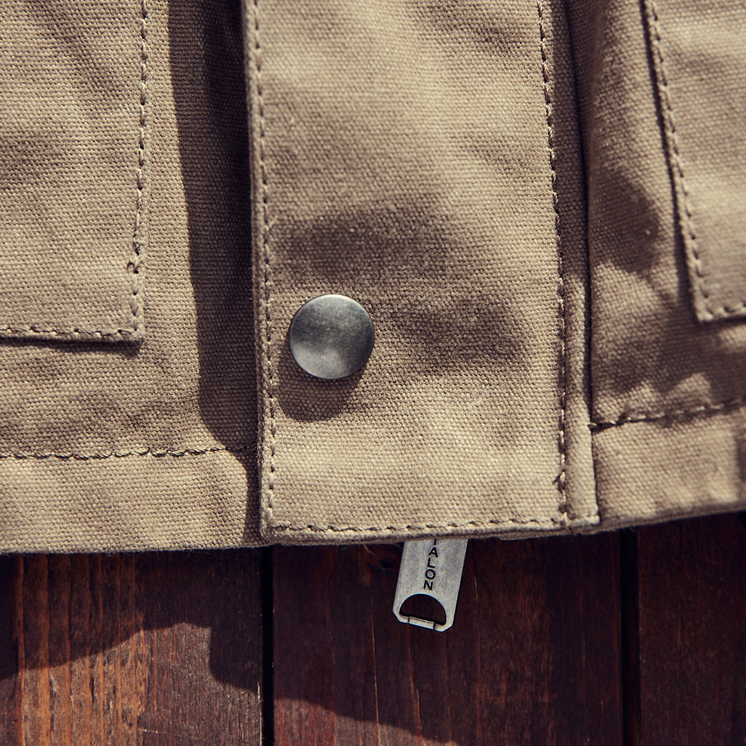 Iron and resin - cruiser jacket - field tan