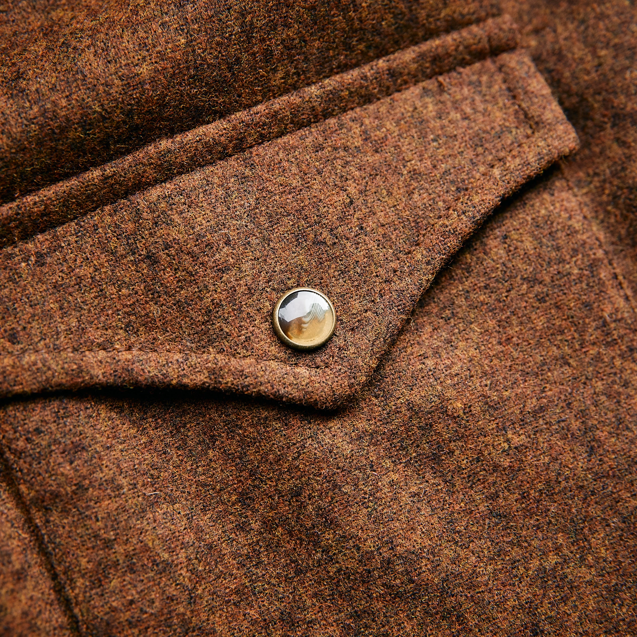 Pendleton USA - Western Canyon  Wool Shirt - RUST