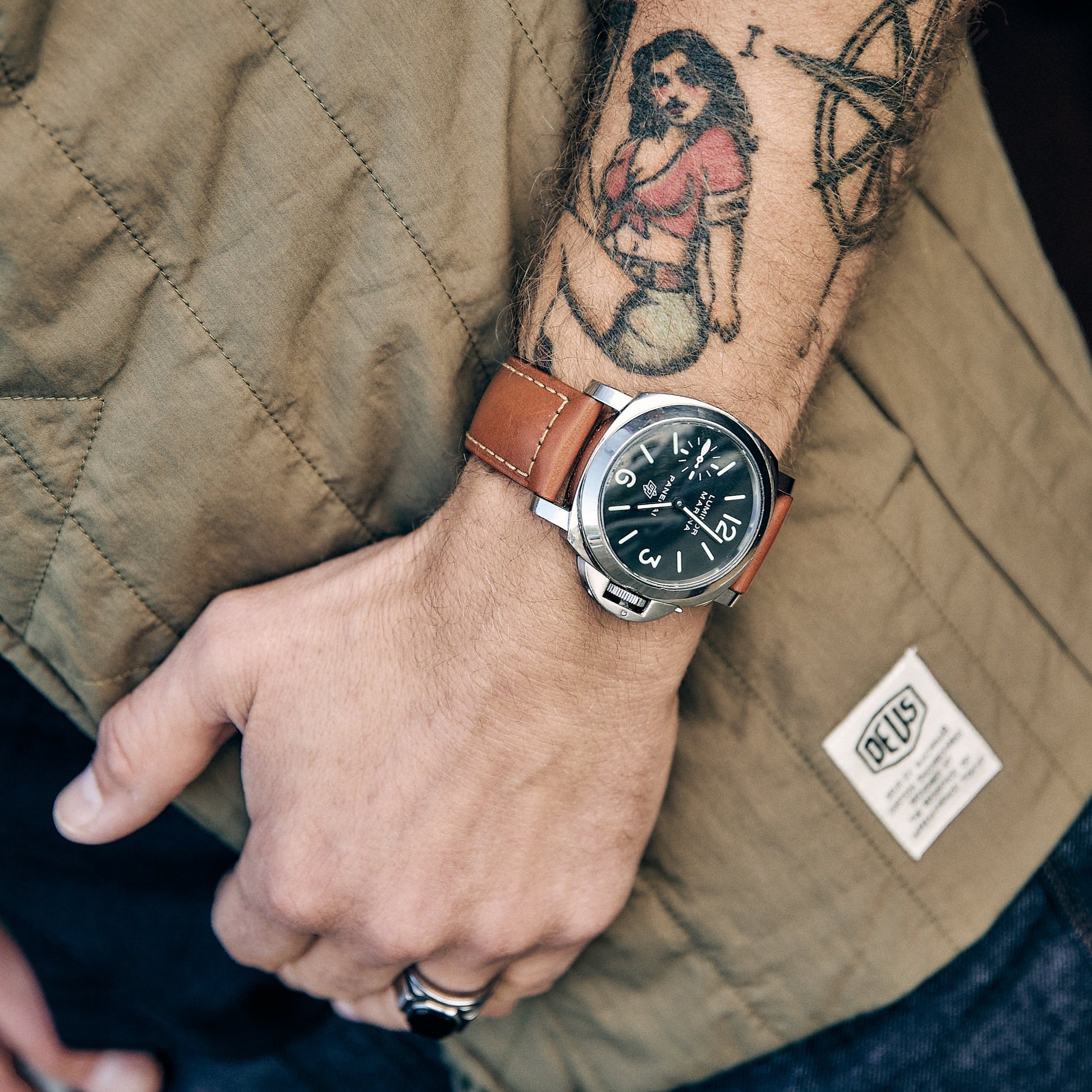 DEUS EX MACHINA - Sierra Liner Jacket - grøn