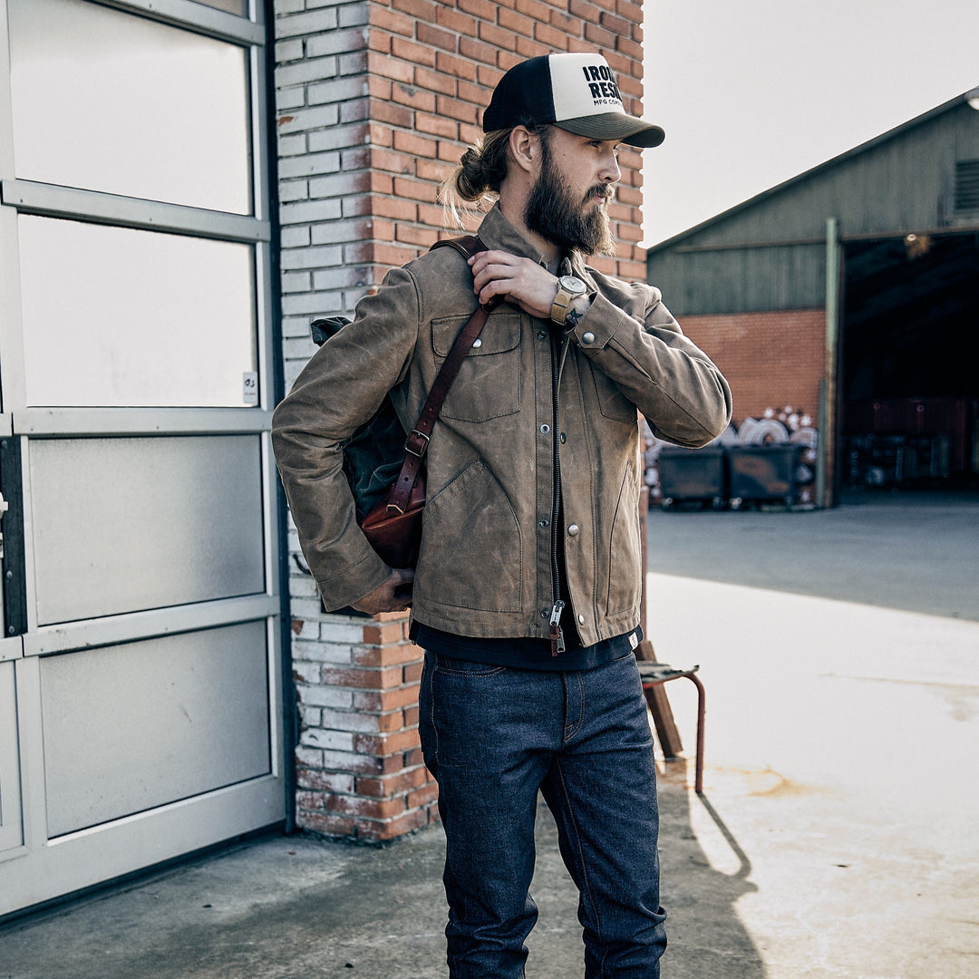 Iron and resin - cruiser jacket - field tan