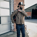 Iron and resin - cruiser jacket - field tan