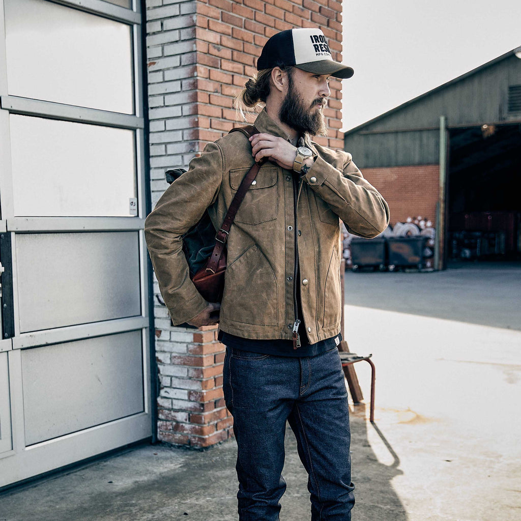 Iron and resin - cruiser jacket - field tan