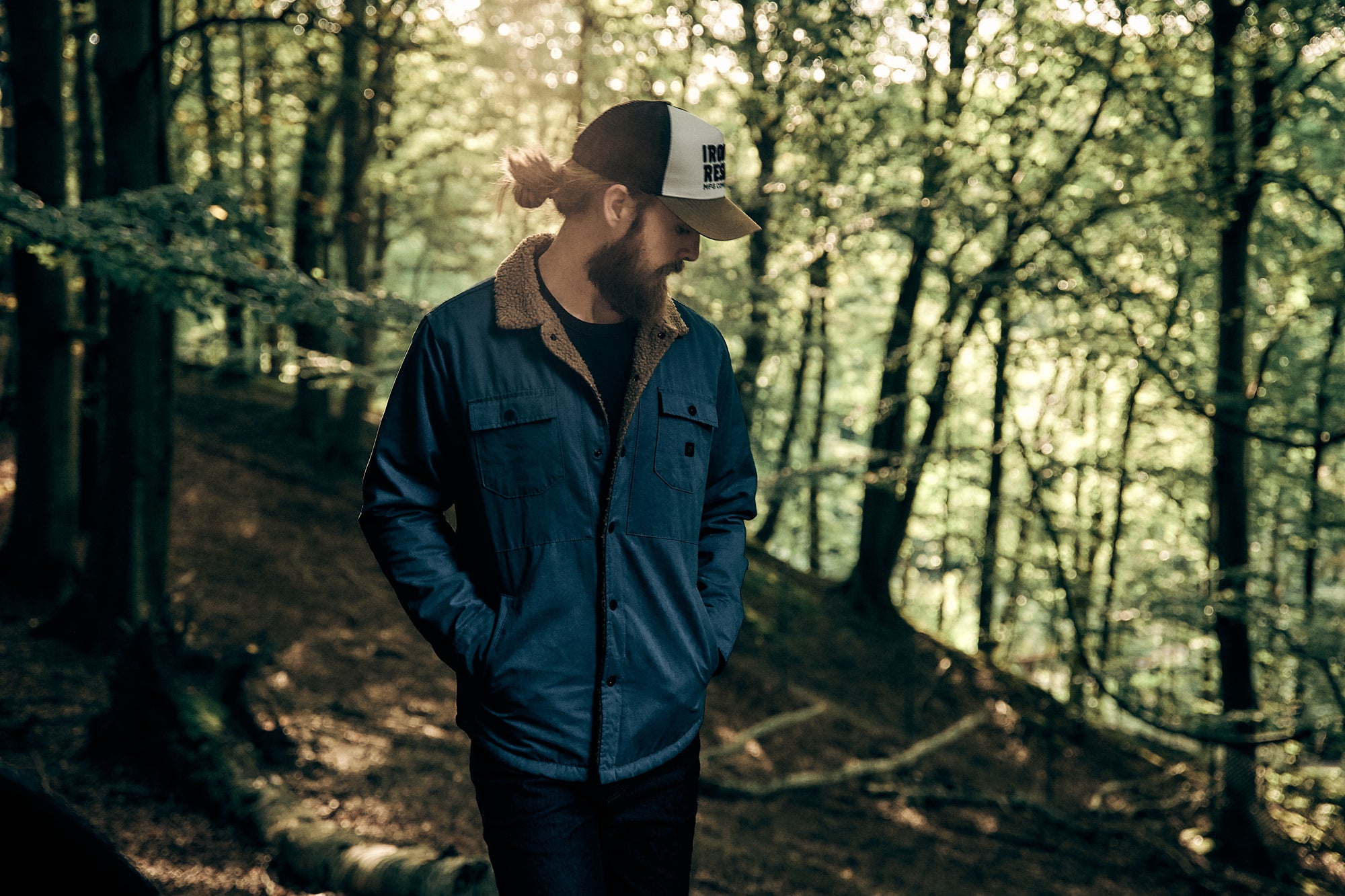 Roark - hebrides jacket - petroleum blue